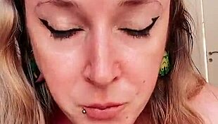 watch her ride that dildo and cum hard?