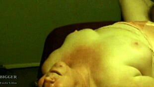 this blonde slut getting a messy facial in a hot gangbang scene