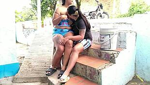 my neighbor came for water and got her pussy wet