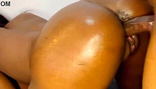 Man, this oiled badass bitch got drilled hard by her step daughter!