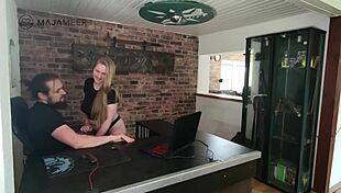 Does sweet Maja crave urgent sex?