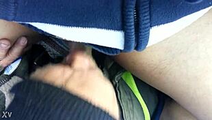 feeling intense pleasure from a gay blowjob in the car during work hours