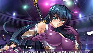 In the thrilling conclusion of Taimanin Asagi Zero, the heroine faces her ultimate challenge in this hentai anime