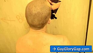 adrian troy enjoys gloryhole fun with justin blayde