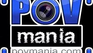 Ebony star September Reign rides Miles Longs cock. She takes it deep in her hairy pussy.