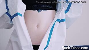 fucking during lockdown? lola fae and lucky fae tearing clothes apart!