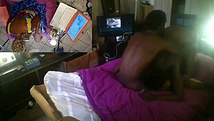 in the usa, this african babe gets her pussy slowly screwed by a black guy, building up to a deep rhythm