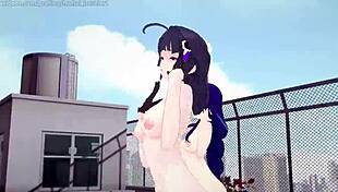 Genshin Impact Mmd Anda Touches Mei Verse