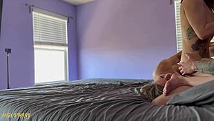 Moaning Petite Girls Threesome With Dominant Lover