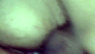 with my wife at home