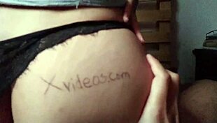 Horny amateur begs for a big cock in a real homemade video