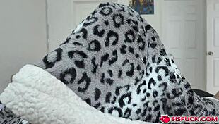 Katie rides energetically on a bike