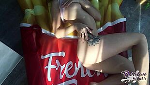 Sensual solo session of the Russian beauty