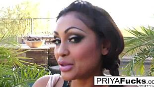 Indian Pornstar Priya Rai Masturbates In Garden!
