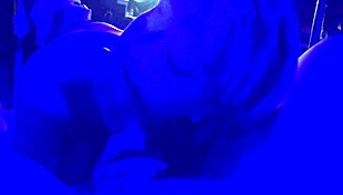 Nova Cane's blue light cock special is ready