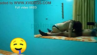 Latina wife enjoys hidden doggystyle sex with neighbor