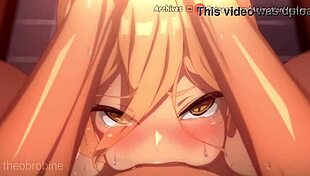 denji se folla a power in hentai anime oral sex