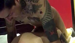 oh yeah, this redhead milf bends over for doggystyle fucking!