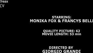 मोनिका फॉक्स और फ्रैंसीस बेल एक्सट्रीम 2ऑन2 एनल, डीपथ्रोट, स्क्वर्ट, और कम स्वैलो में