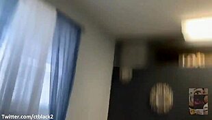 Petite ebony gets her body waxed smooth.