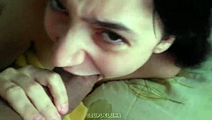 i woke up to take a deepthroat from coupleluna, gagau full on red