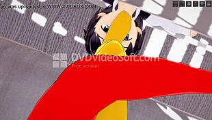 Watch Heroes Licking Feet In Hentai!