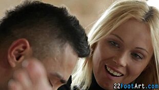 footjob babe gets my hot oral fix