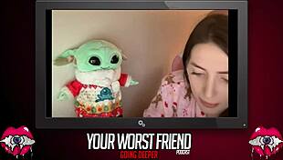 Aria carson goes deeper with blowjob!