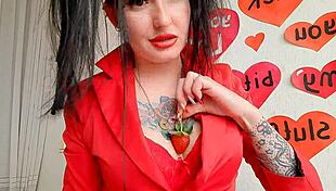 A Cocktail Of Saliva, Bananas, And Strawberries For You, My Dirty Boy