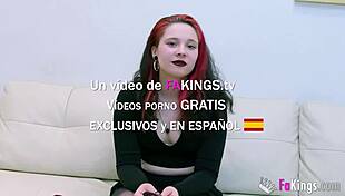 College babe masturbates then gets fucked