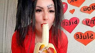 A Cocktail Of Saliva, Bananas, And Strawberries For You, My Dirty Boy