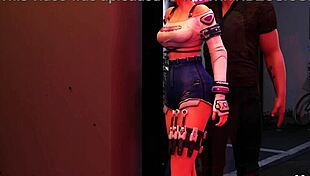 Kiriko from Overwatch Teases Blowjob to Random Guy