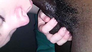 i got a sloppy interracial blowjob that night