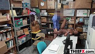 big tits save teen from monster cock troubles