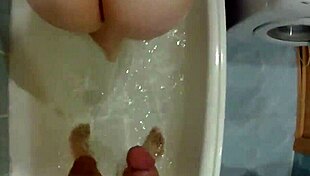 oiling a great ass with big cock nearby, what could be better?