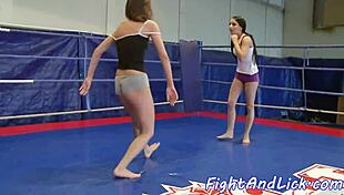 i watched wrestling euro lesbians fingering pussies passionately