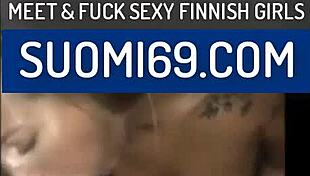 finnish amateur eagerly sucks monster cock