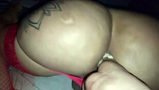 I fuck a gorgeous shemale in red passionately!