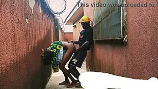 Skinny housewife leads to outdoor sex with neighbor's daughter