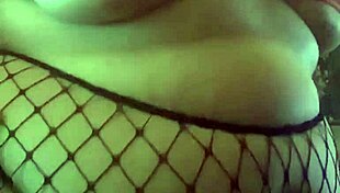 Chubby Teen 18+ in Fishnets Belly Play