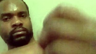 xvkendollar2 strokes furious big black cock homemade until explosive cumshot