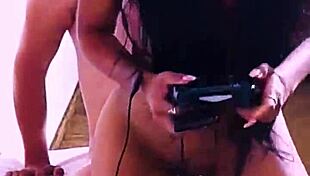 Latina Brunette Otaku Influencer Streams Live Anime Style