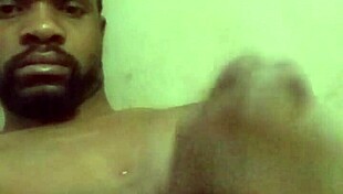 xvkendollar2 strokes furious big black cock homemade until explosive cumshot