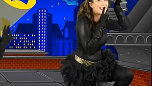 Alyssa Showcases Natural Tits in Clothed Bounce Patrol