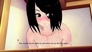 Anal Crossdressing Session Turns into Bathroom Assfucking Therapy