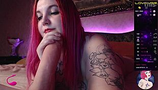 Redhead Chilling And Doing Handjob Webcam Online Session