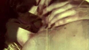 Vintage interracial taboo unfolds in dark lantern london.