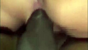 Big tits crossdresser takes monster cock in interracial ass