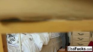 I woke Elsa Jean up for a creampie.