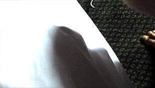 pervykittyface gags on cum during blowjob